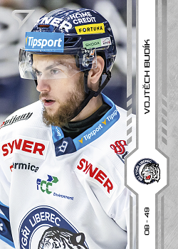 Vojtech Budik Liberec Tipsport ELH 2024/25 SportZoo 2. serie #303